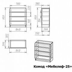 Комод Мебелеф-25 | фото 7