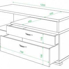 Тумба под ТВ Домино ТК-10М | фото 2