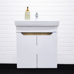 Тумба под умывальник "Енисей 50" Мечта без ящика подвесная Дуб сонома АЙСБЕРГ (DM2315T) | фото 5