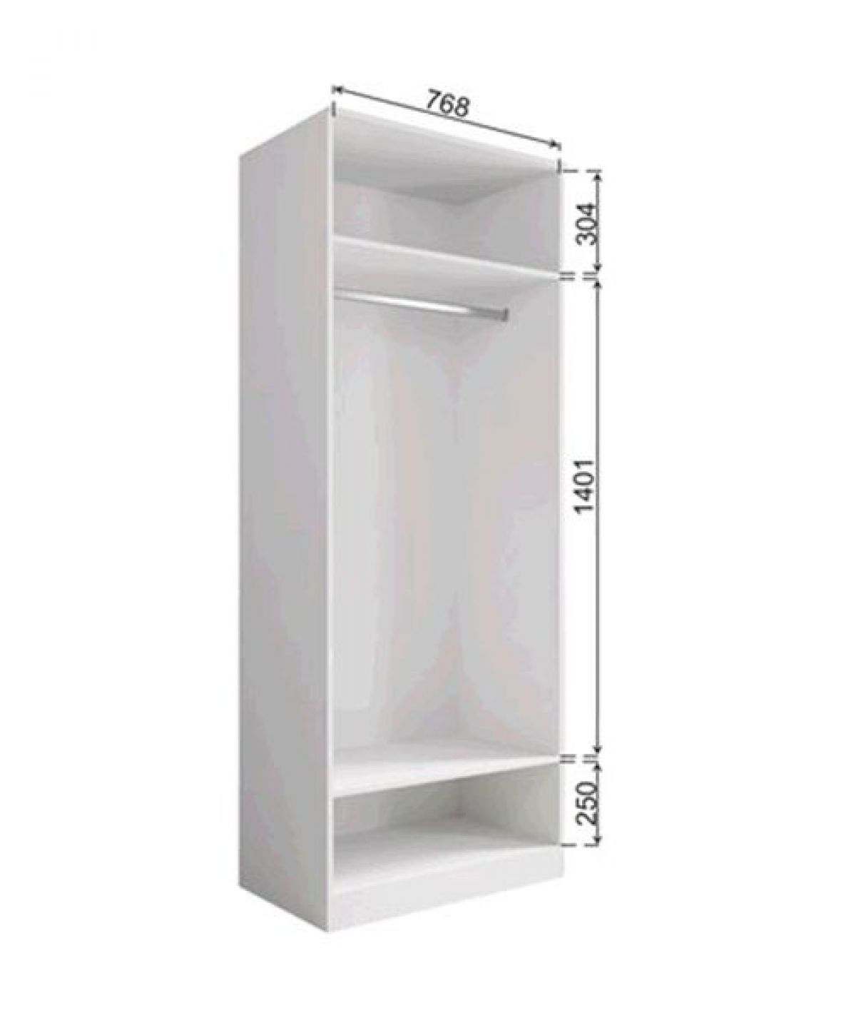 МОРИ МШ 800.1 Шкаф (графит) | фото 2